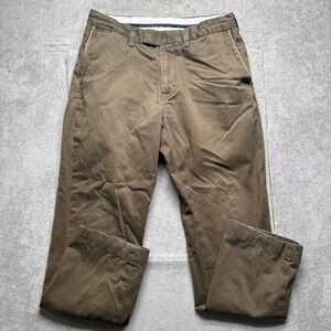 Polo Ralph Lauren Men's Smith Chino Pants Brown Classic Fit Cotton 34x32‎